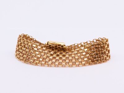 Armband Guld X-länk