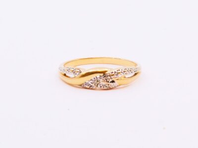 Ring tvåfärgat Guld