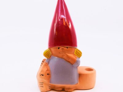 Figurin/ljushållare Tomtenissa ur