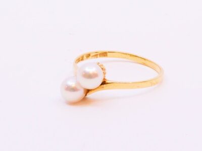 Tvillingring Guld 18K