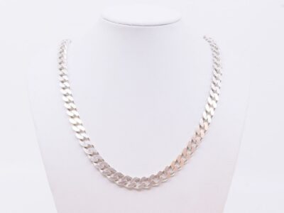 Halskedja Pansar Silver