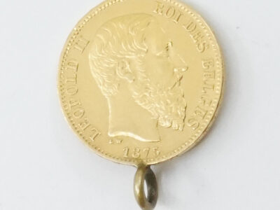 Guldmynt Belgisk Leopold 20 Franc