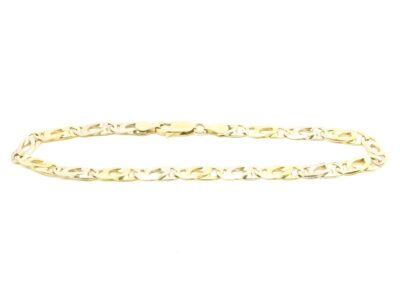 Armband tvåfärgat Guld 18K