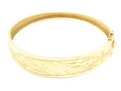 Armring mönstrad Guld 18K