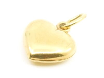 Hänge/berlock Hjärta ihåligt Guld 18K