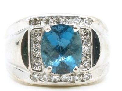Ring Vitguld 18K