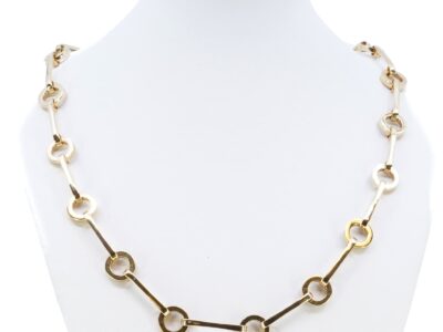 Collier Efva Attling "Ring Chain" 18K 43cm