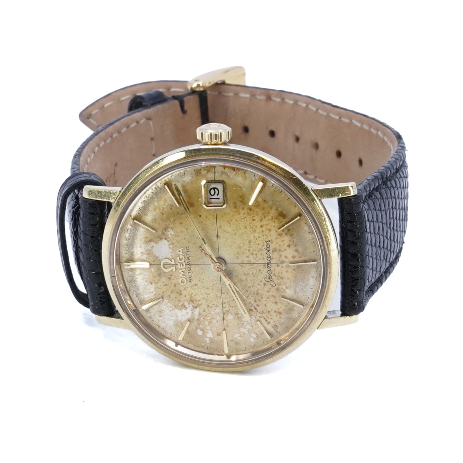 Omega Seamaster Automatic guld på stål 34mm 60-tal