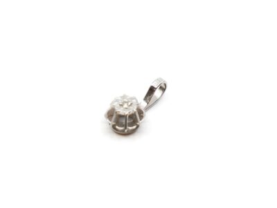 Hänge/berlock Vitguld 18K Med diamant
