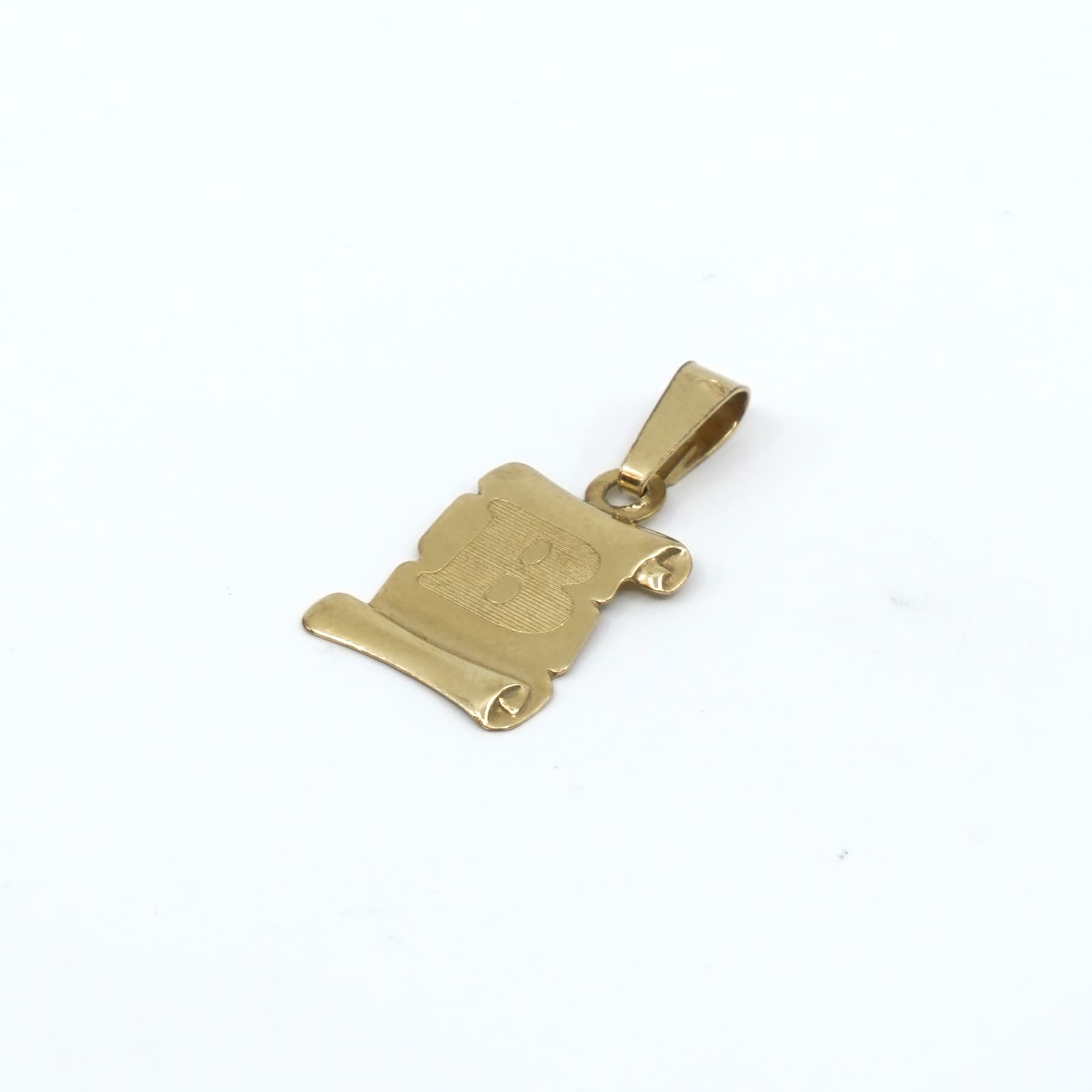 Hänge/berlock Bokstaven "B" Guld 14K