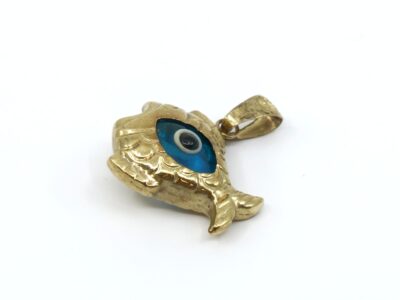 Hänge/berlock Fisk Guld 14K