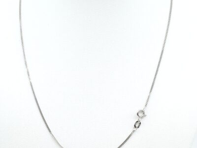 Halskedja Pansar Vitguld 18K
