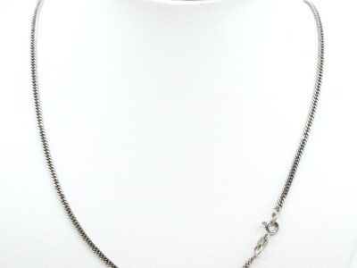 Halskedja Pansar Vitguld 18K