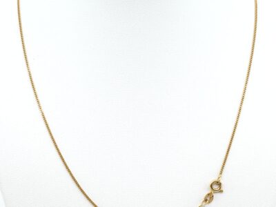 Halskedja Pansar Guld 18K