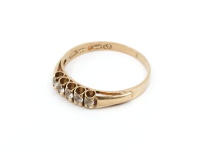 Ring Guld 14K Med stenar