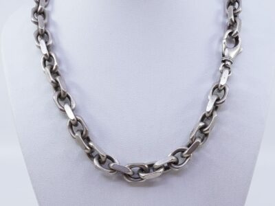 Halskedja Ankar Silver