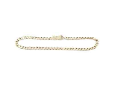 Armband Pansar Guld 14K 5,8g L 17,8cm B 3mm