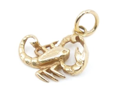Hänge/berlock Skorpion Guld 18K Bredd 10mm Höjd 14mm