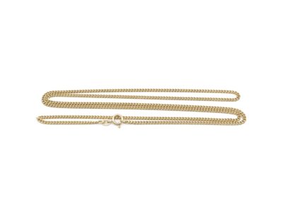 Halskedja Pansar Guld 18K L 70cm B 2,2mm