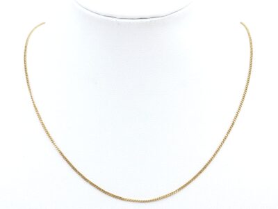 Halskedja Pansar Guld