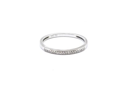 Ring Vitguld 18K