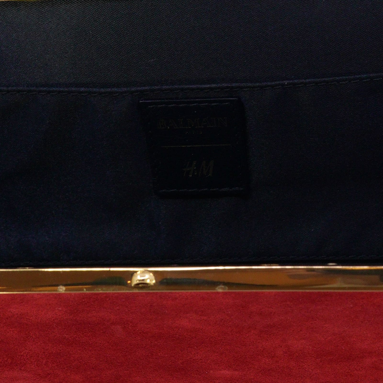 Clutch Balmain x H&M