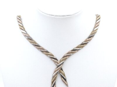 Collier Silver flerfärgad