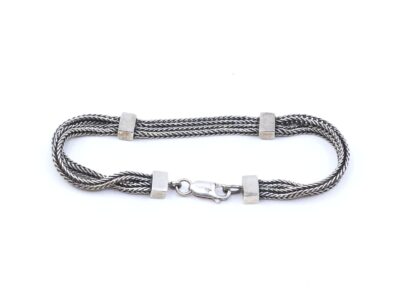 Armband treradig Rävsvans