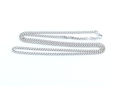 Halskedja Pansar Silver