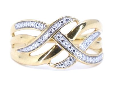 Ring Tvåfärgat Guld