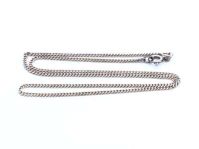 Halskedja Pansar Silver