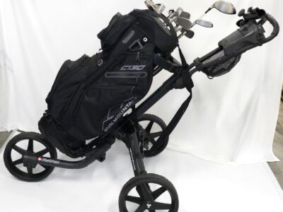 Golfset innehållande; 1vagn