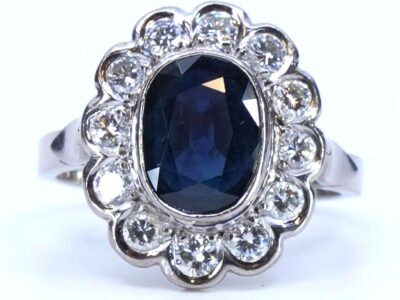 Ring Vitguld 18K