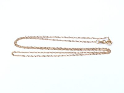 Halskedja Singapore Guld 18K