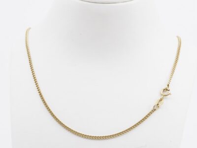 Halskedja Pansar Guld