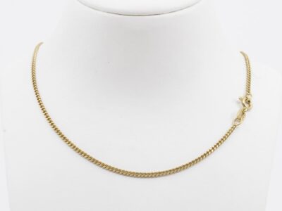 Halskedja Pansar Guld