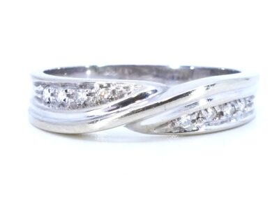 Ring Vitguld 18K