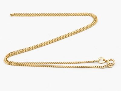 Halskedja Pansar Guld