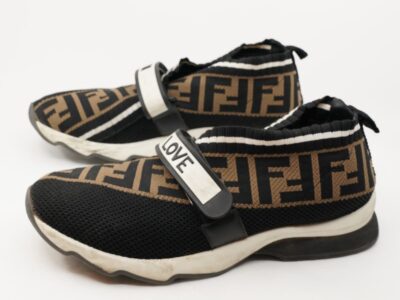 Fendi Noro Bianco Sneakers ett par