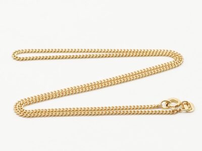 Halskedja Pansar Guld