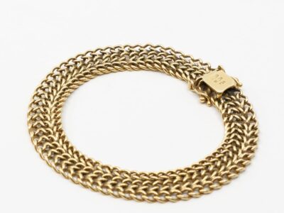 Armband Fiskben Guld