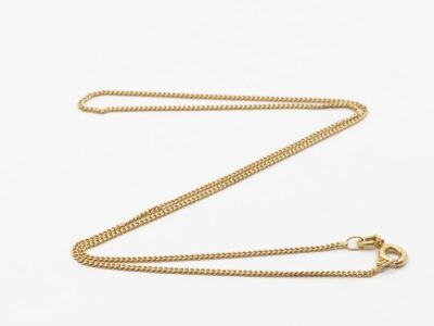 Halskedja Pansar Guld
