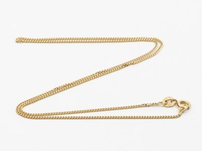 Halskedja Pansar Guld