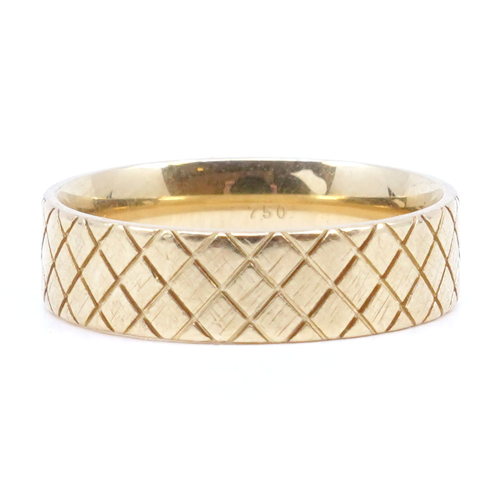 Ring Guld 18K 7,8g Ø19,5