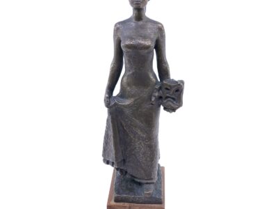 Bror Marklund (1907-1977) Skulptur i brons "Thalia"