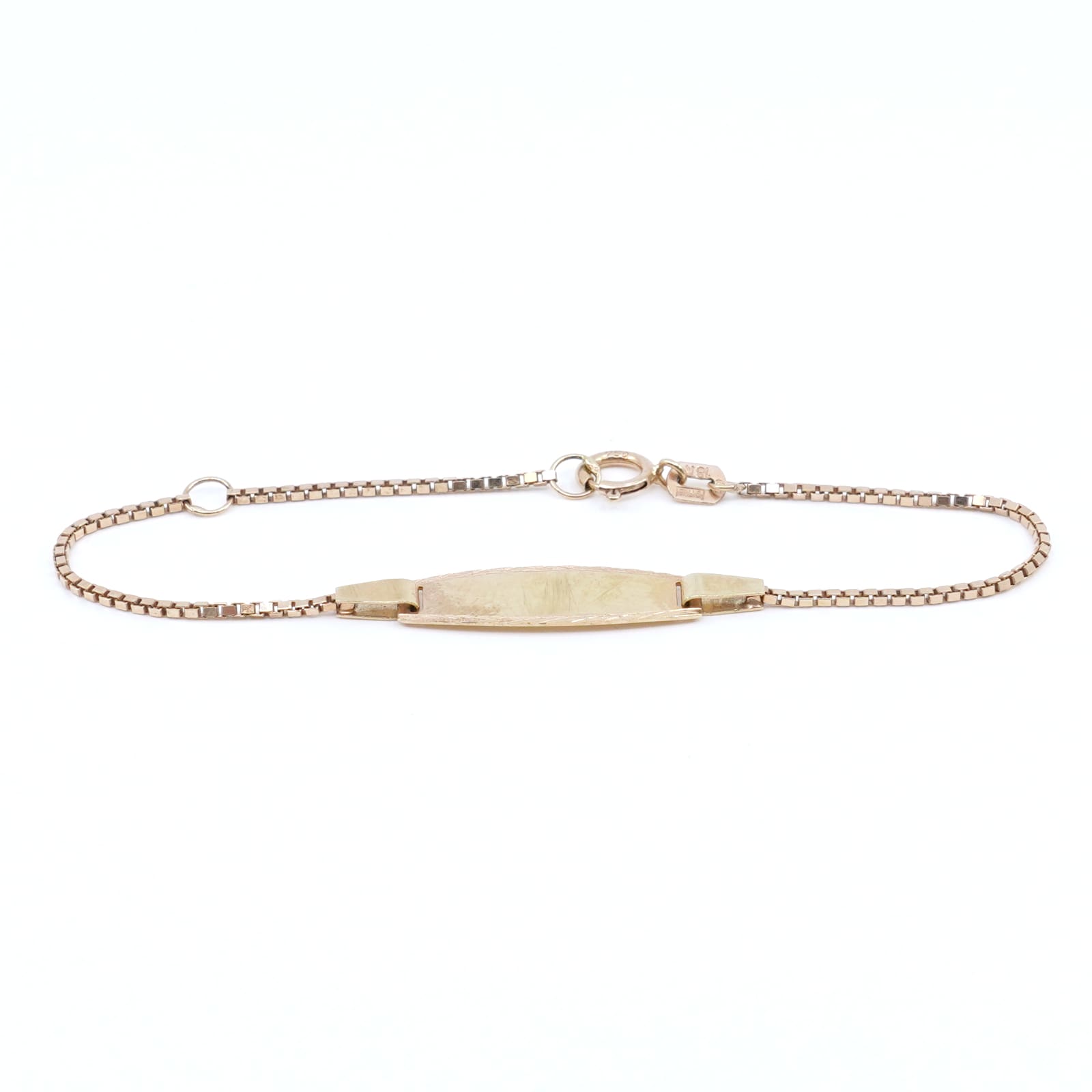 Armband Venezia med platta Guld 18K 1,8g 12-14,5cm