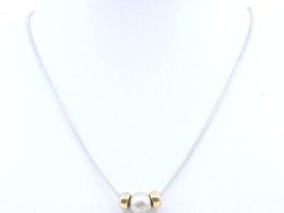 Halskedja Ormlänk Silver S925 7g Längd 43,5cm