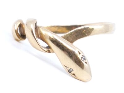 Ring Guld 18K 2g Ø16 med dia