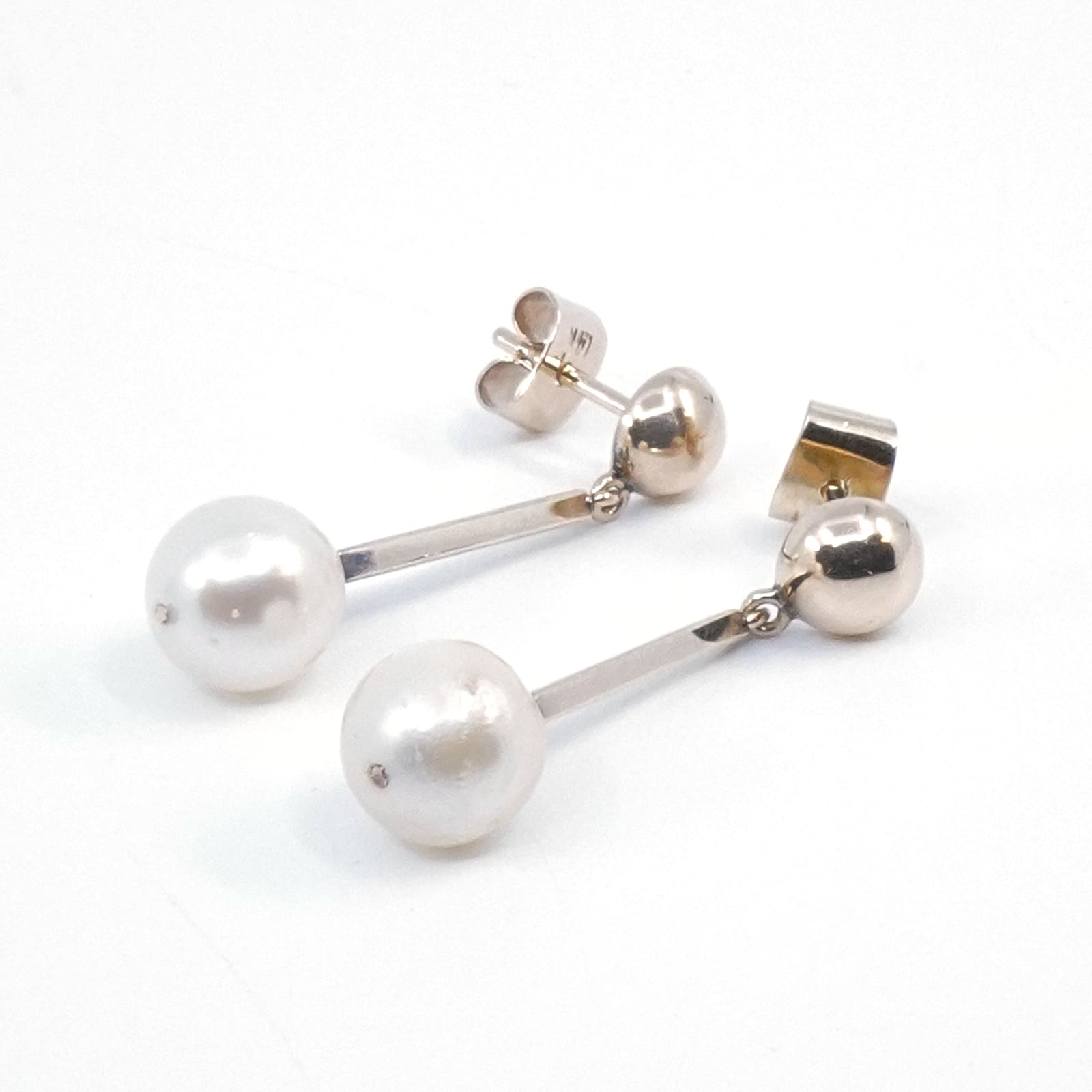 Örhängen Guld 14K 4,1g Höjd 33mm