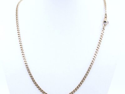 Halskedja Pansar Guld 18K 13,5g Längd 53cm